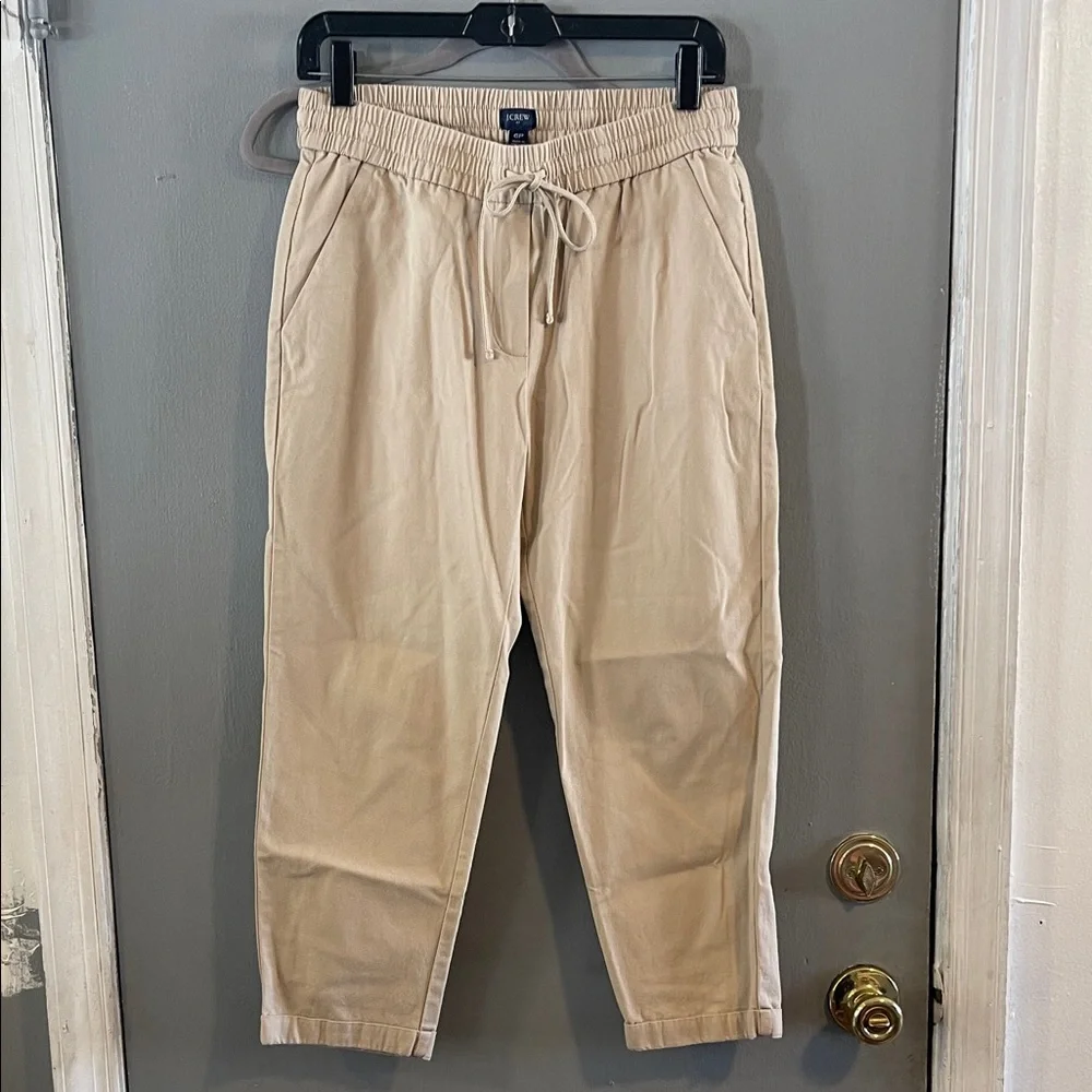 J. Crew Women's Khaki‎ Casual Ankle Pants Size 6P